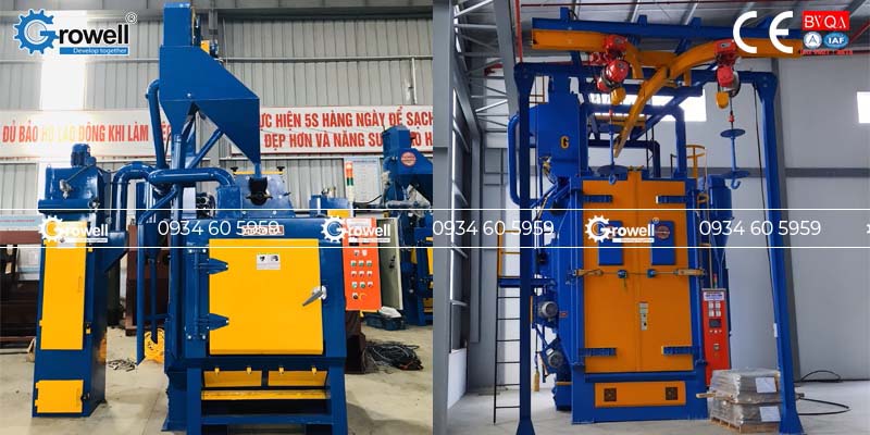 Phun cát làm sạch vật đúc Phun cát làm sạch vật đúc
