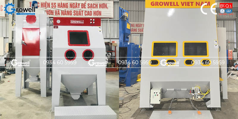 Phun cát trước khi sơn Phun cát trước khi sơn