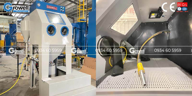 Tạo nhám bề mặt kim loại