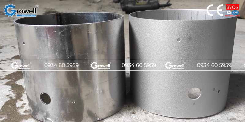 Tạo nhám bề mặt kim loại