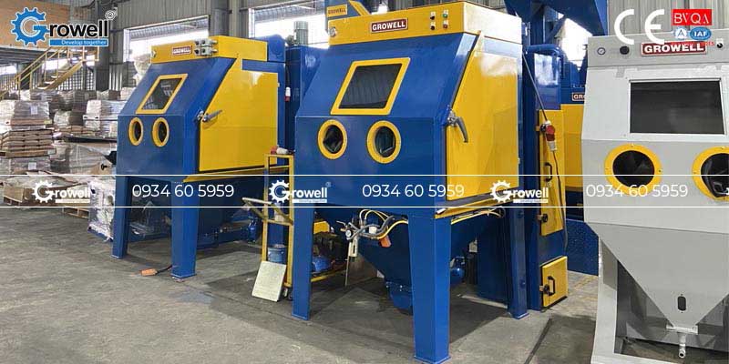 Bắn cát làm mờ inox Bắn cát làm mờ inox