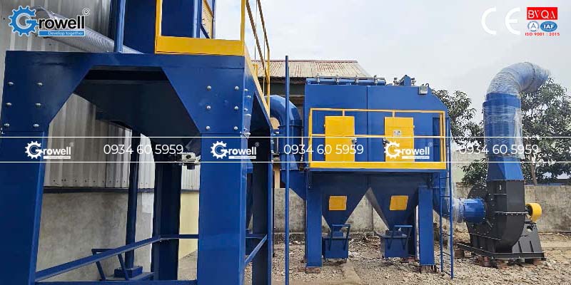 Hệ thống xử lý bụi bông