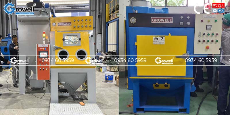 Thiết bị phun cát làm sạch Thiết bị phun cát làm sạch