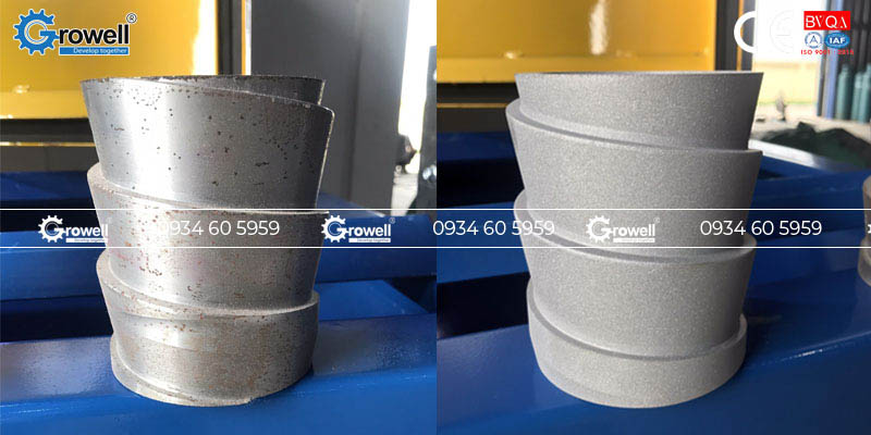 Ứng dụng công nghệ phun cát Ứng dụng công nghệ phun cát