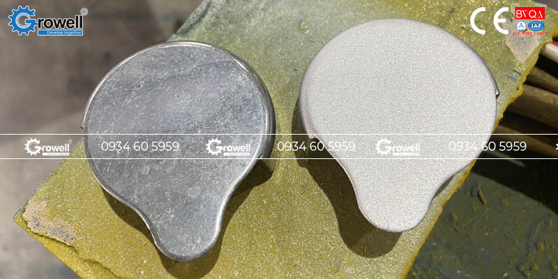 Cách tạo nhám trên inox