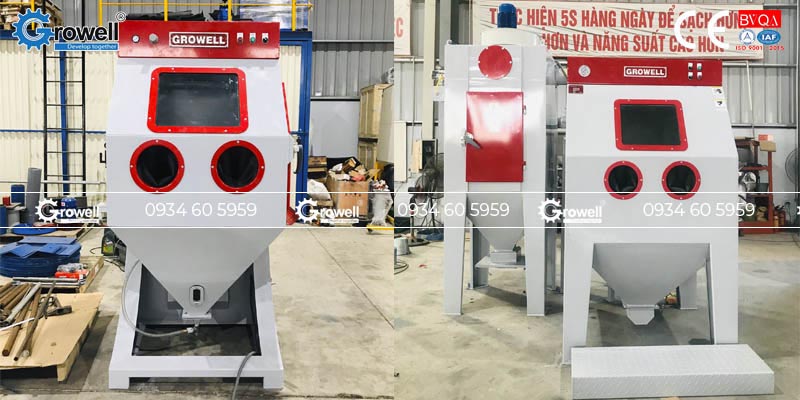 Phun cát làm sạch khuôn đúc Phun cát làm sạch khuôn đúc