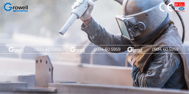 Phun cát tạo nhám Phun cát tạo nhám