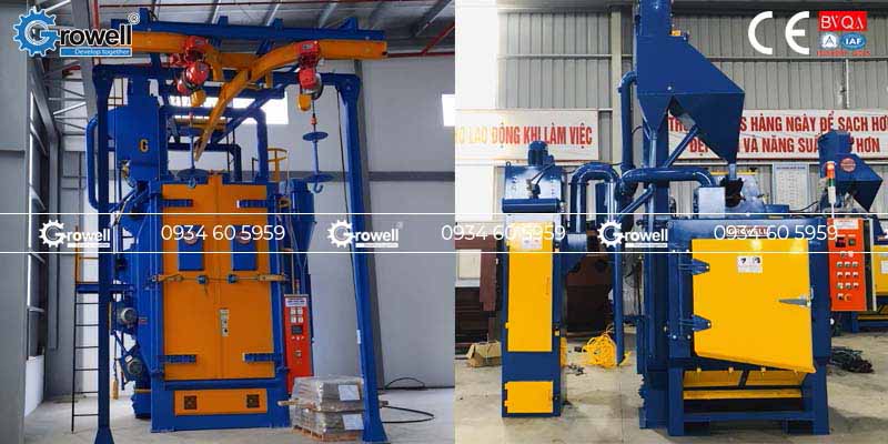Tạo nhám vật đúc kim loại