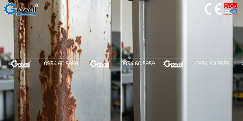 Phương pháp đánh bóng inox Phương pháp đánh bóng inox