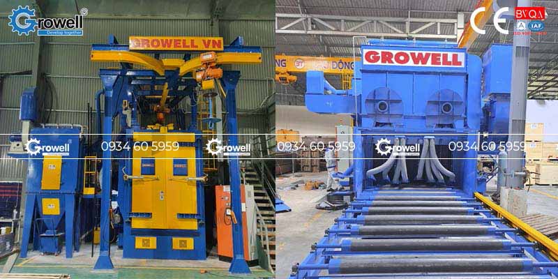 Tạo nhám bề mặt thép Tạo nhám bề mặt thép