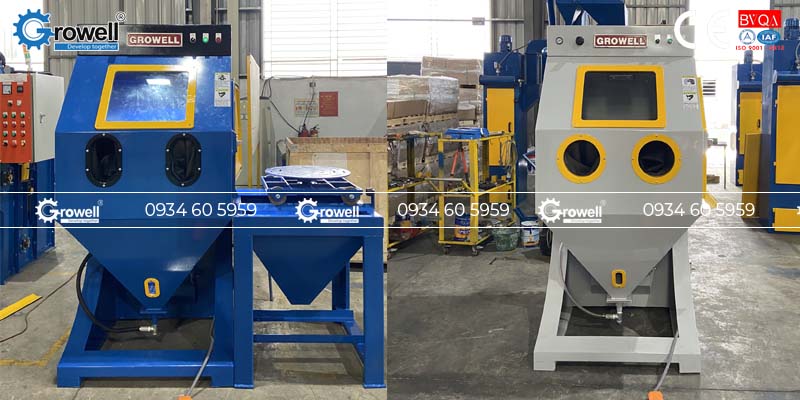 Tủ phun cát xử lý khuôn mẫu Tủ phun cát xử lý khuôn mẫu