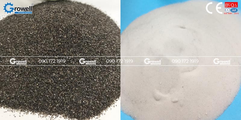 Vật liệu phun cát đánh rỉ Vật liệu phun cát đánh rỉ