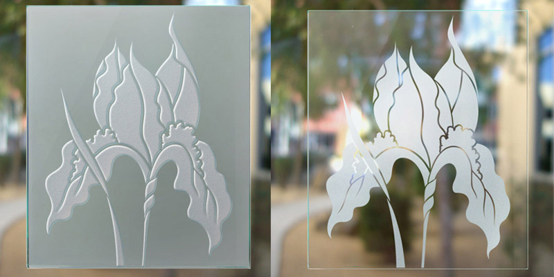 Khắc hoa văn trên kính Khắc hoa văn trên kính