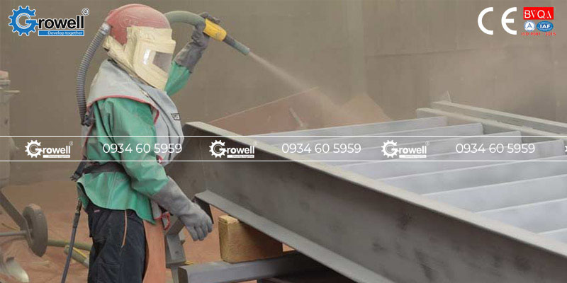 Nguyên lý hoạt động cối phun cát