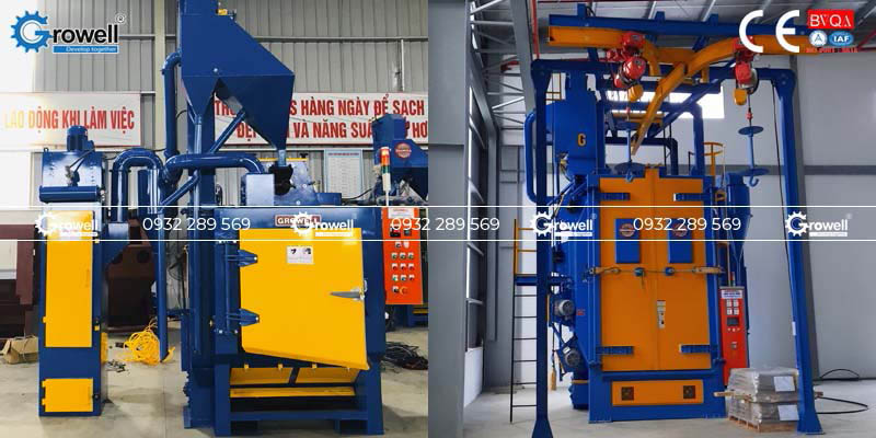 Phun bi có gây mài mòn chi tiết không