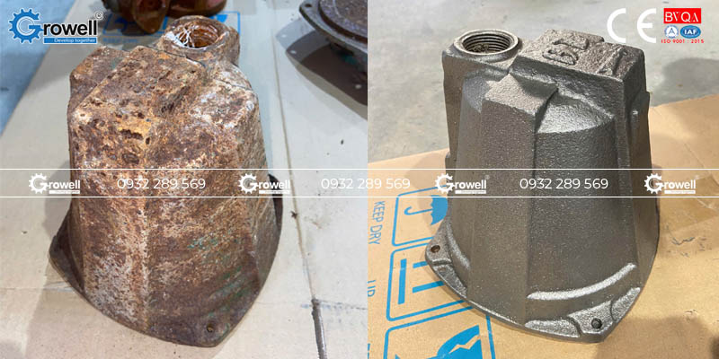 Phun bi có gây mài mòn chi tiết không