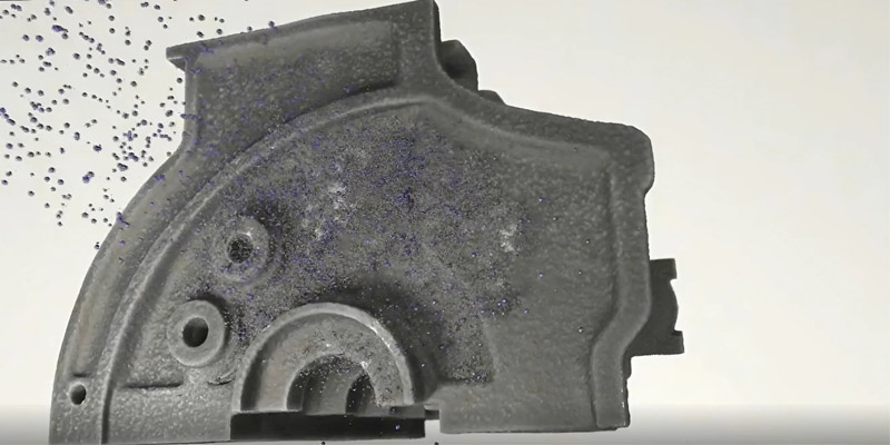 Phun bi làm sạch chi tiết cơ khí Phun bi làm sạch chi tiết cơ khí