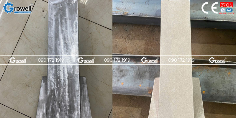 Tạo nhám bằng bi thép Tạo nhám bằng bi thép