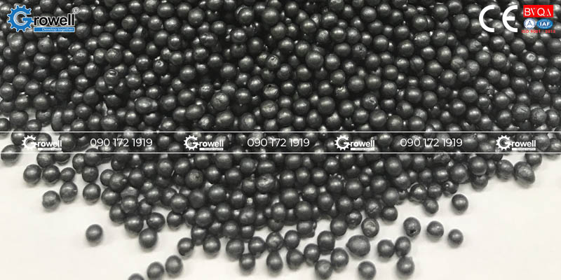 Tạo nhám bằng bi thép Tạo nhám bằng bi thép