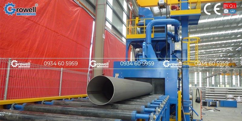 Công nghệ tạo nhám ống thép