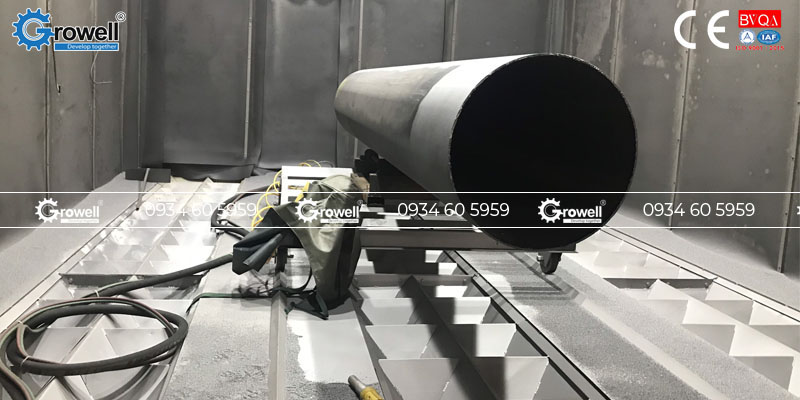 Công nghệ tạo nhám ống thép