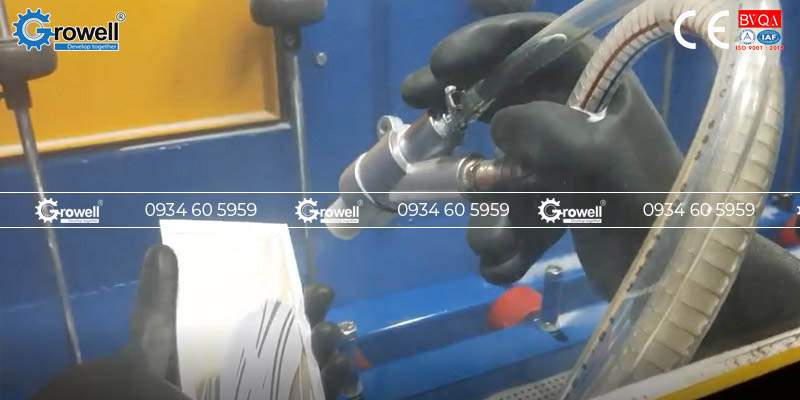 Máy phun cát không bụi Máy phun cát không bụi