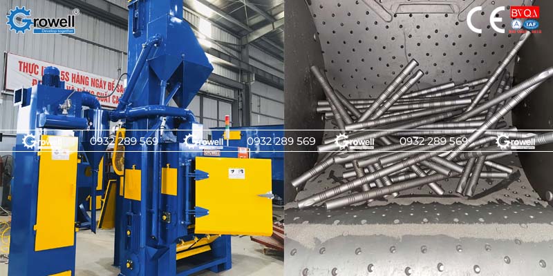 Phun bi tăng độ bền kim loại