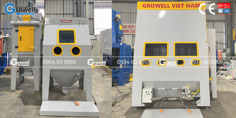 Tạo nhám bề mặt vật đúc gang Tạo nhám bề mặt vật đúc gang