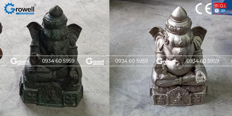 Xử lý đồ đồng bị xỉn màu