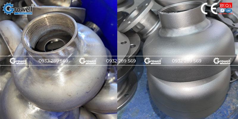 Phun bi tăng cường bề mặt Phun bi tăng cường bề mặt