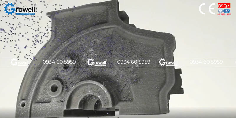 Tạo nhám chi tiết đúc kim loại Tạo nhám chi tiết đúc kim loại