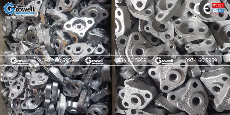 Ứng dụng phương pháp bắn cát