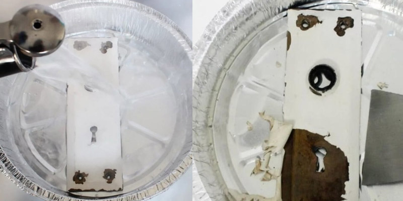 Cách tẩy sơn bề mặt inox