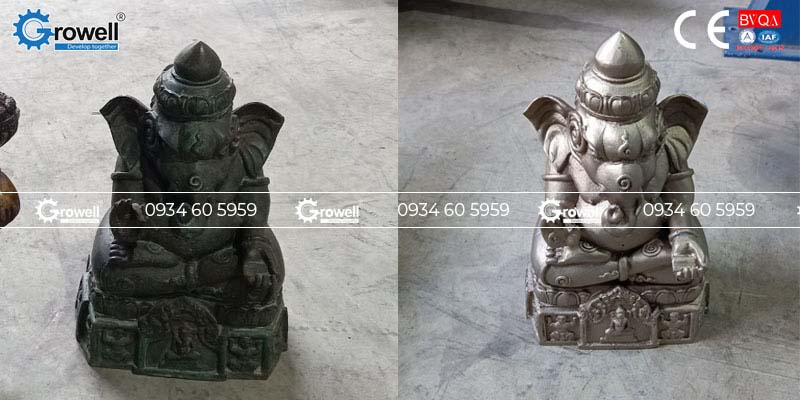 Xử lý bề mặt lư đồng Xử lý bề mặt lư đồng