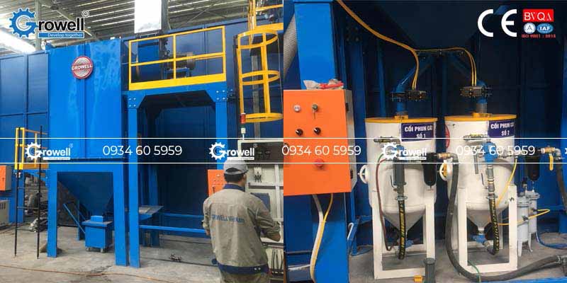 Buồng phun cát là gì