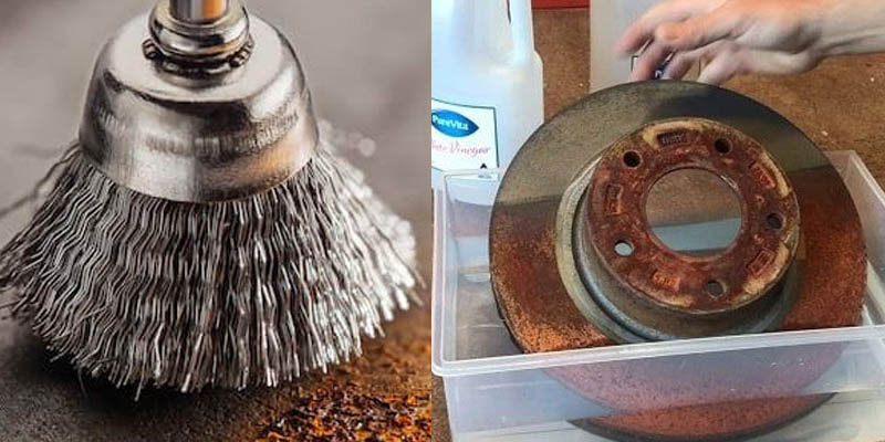 Cách tẩy rỉ sắt thép