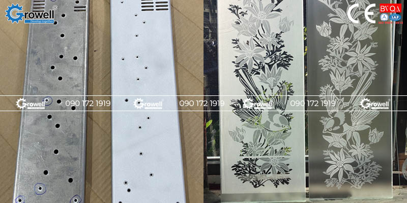 Hạt thủy tinh làm sạch