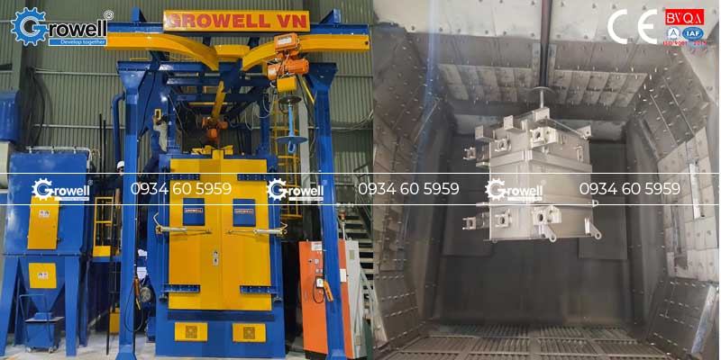 Tạo nhám bề mặt thép