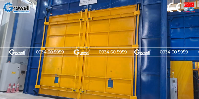 Bảo trì phòng phun cát