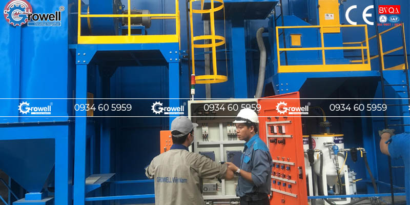 Bảo trì phòng phun cát