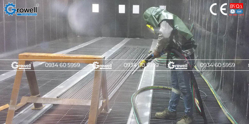 Bảo trì phòng phun cát