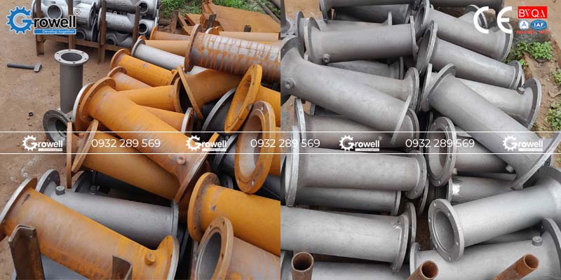 Máy phun bi giá rẻ