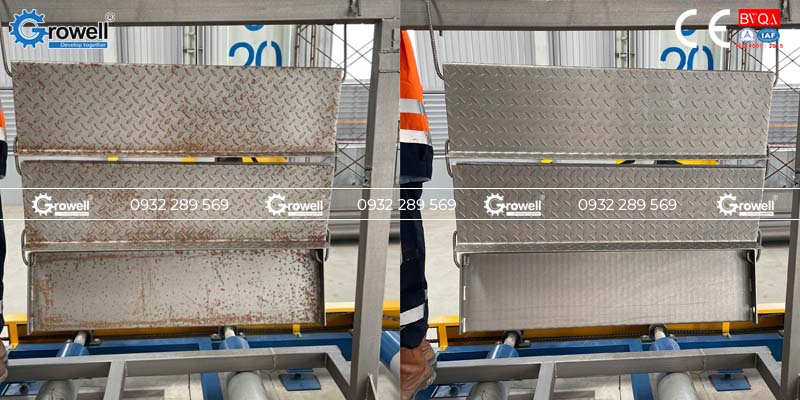 Máy phun bi giá rẻ