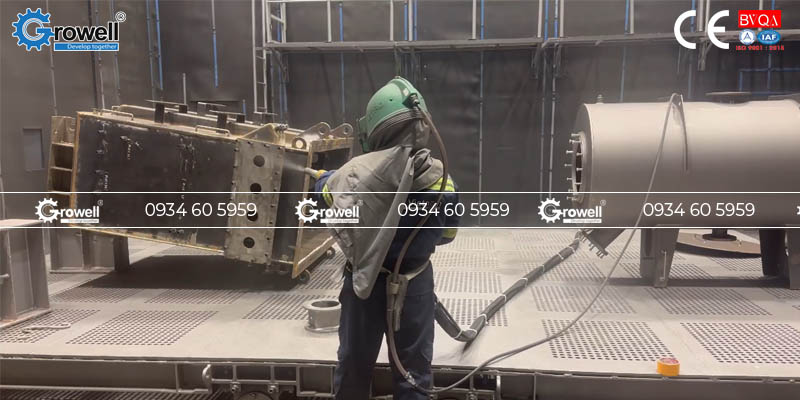 Phòng phun cát công nghiệp