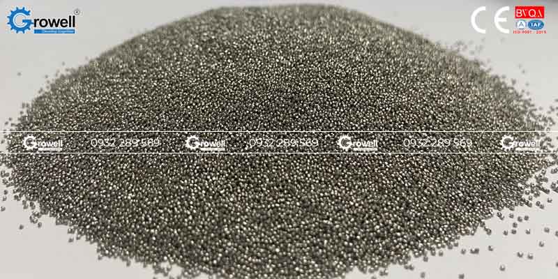 Phun bi đánh bóng bề mặt