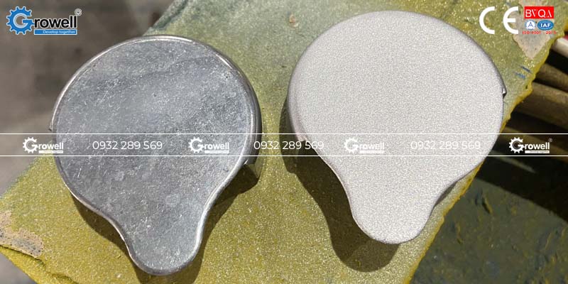 Phun bi đánh bóng bề mặt