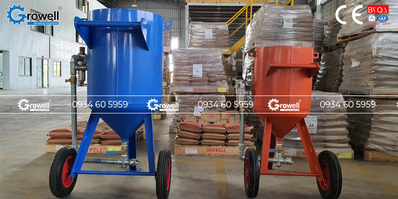 Phun cát xử lý bề mặt thép