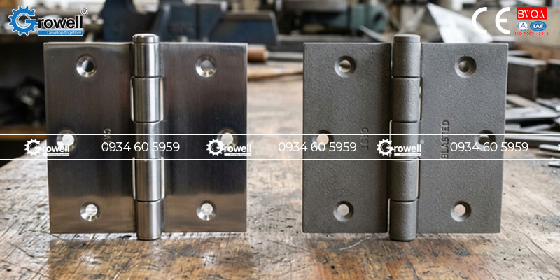 Tạo nhám bề mặt bản lề Tạo nhám bề mặt bản lề