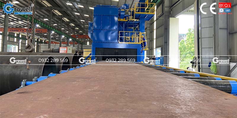 Xử lý bề mặt thép tấm