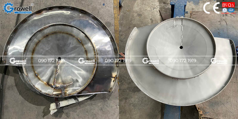 Làm sạch mối hàn kim loại